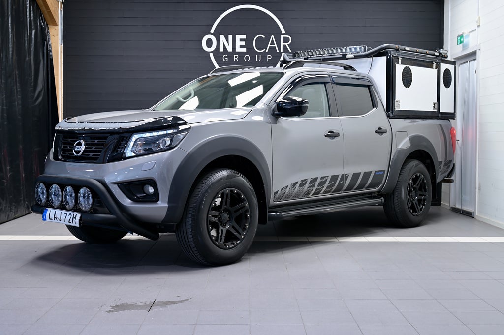 Nissan Navara 2.3 dCi 4WD MOMS N Guard Diff Hundkåpa Värmare