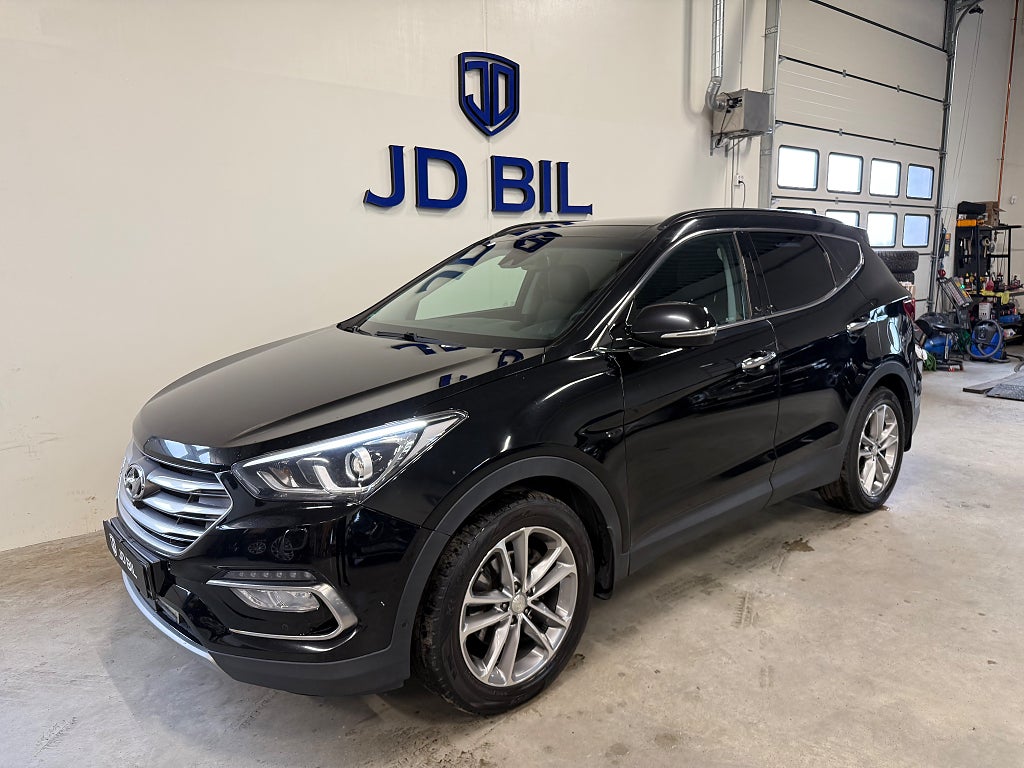 Hyundai Santa Fe 2.2 CRDi 4WD Shiftronic Drag Pano 360kamera Navi 200hk