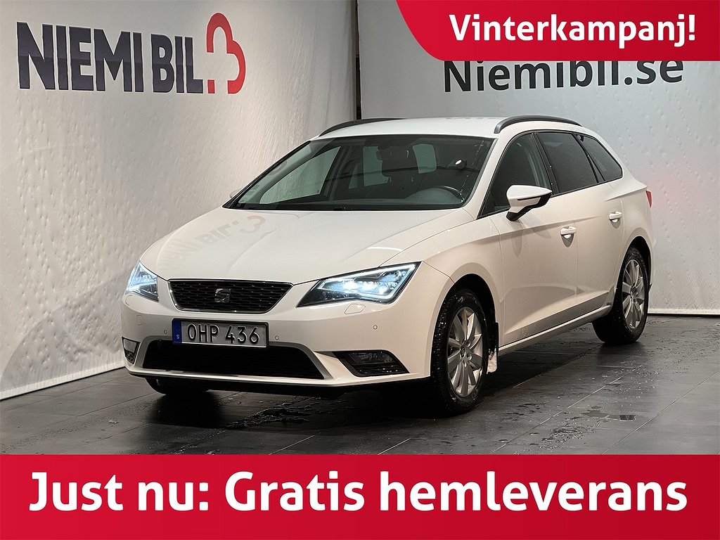 Seat Leon ST 1.6 TDI 4Drive 110hk Drag/Kamera/MoK/P-sens