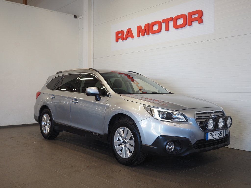 Subaru Outback 2.5 4WD Lineartronic 175hk Drag Kamera M-Värm 2017