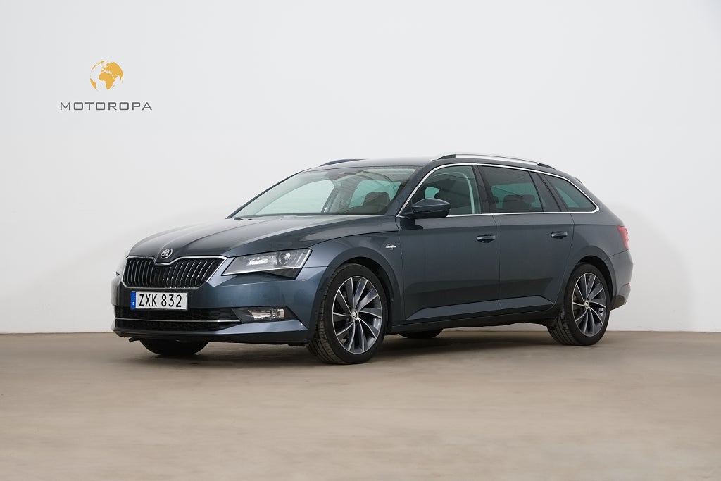 Skoda Superb Kombi 2.0 TDI 4x4 L&K | Värmare | Drag | Canton