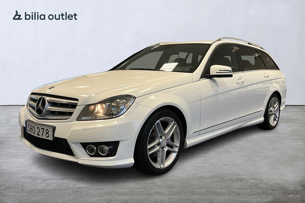 Mercedes-Benz C 200 CDI AMG 136hk Dragkrok Navigation