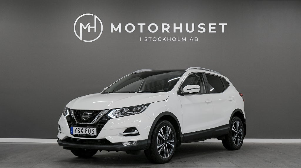 Nissan Qashqai 1.2 115hk Tekna Drag Facelift 360° Euro 6 Pano Lågmil