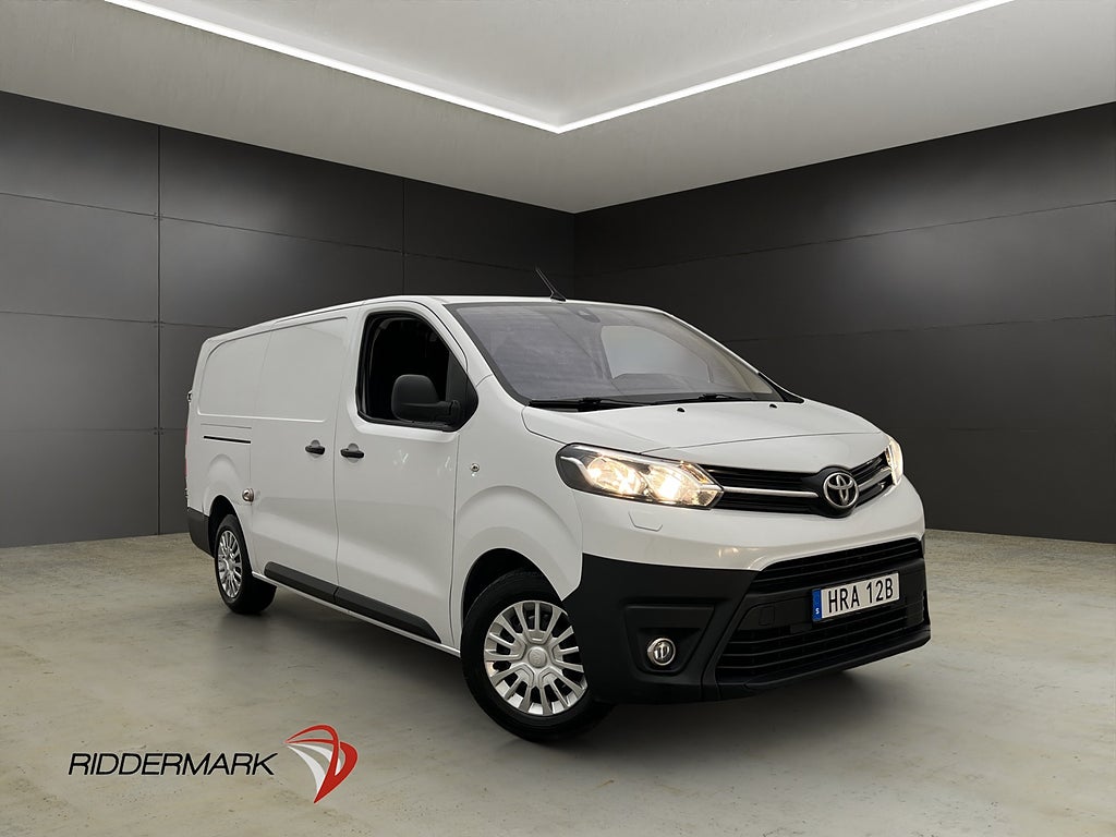 Toyota Proace L3 Värmare Dragkrok V-Inre Kamera CARPLAY Moms