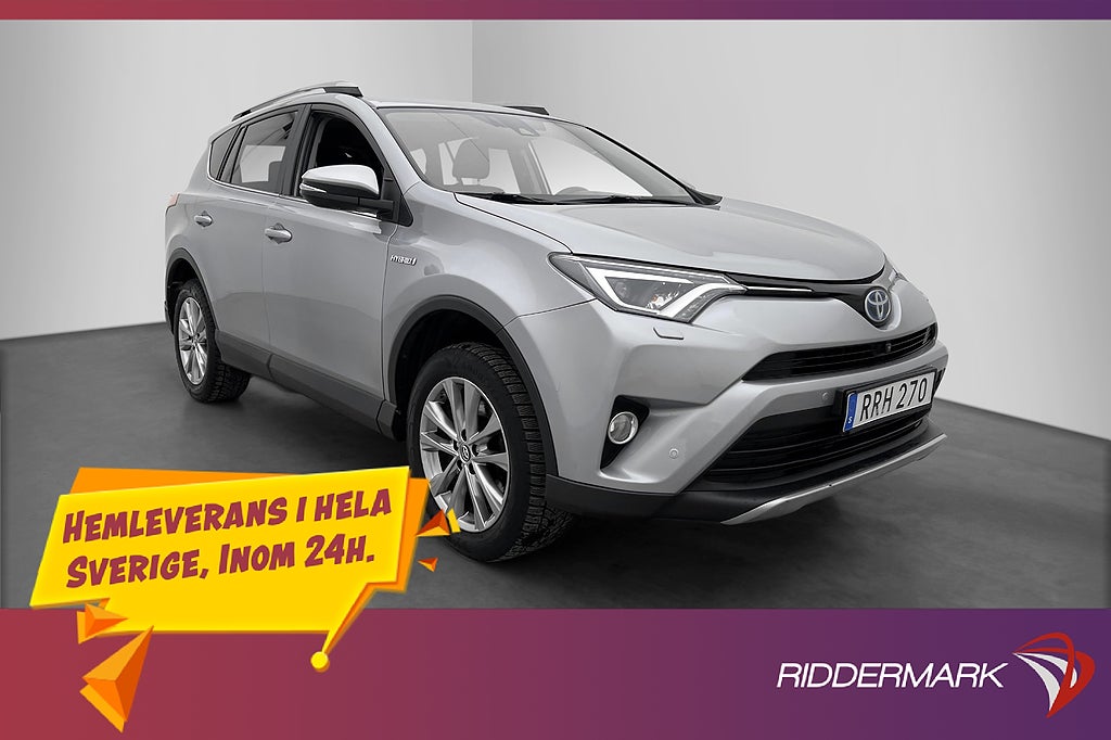 Toyota RAV4 Hybrid 2.5 AWD Executive 360° Skinn P Sensorer