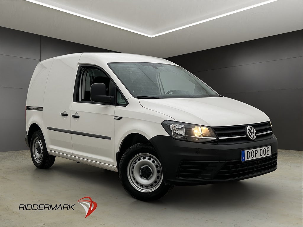 Volkswagen Caddy 2.0TDI Värmare Dragkrok Farthållare Moms