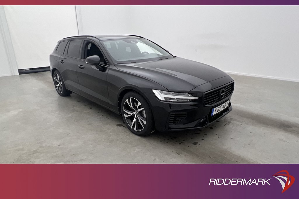 Volvo V60 T6 Recharge AWD R-Design VOC Värm Kamera BLIS Drag