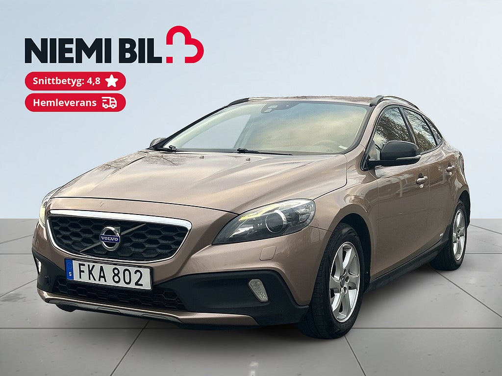 Volvo V40 Cross Country D2 Momentum Kamrem-Bytt/Psens/SoV-Däck/MoK-Värm