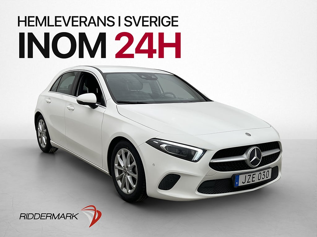 Mercedes-Benz A 200 163hk Widescreen Kamera Navi HalvSkinn