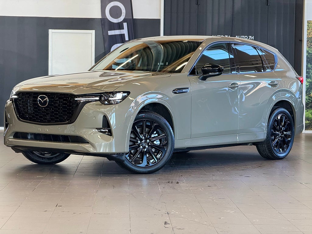 Mazda CX-60 PHEV AWD 327 hk Homura/ BOSE / 360-kamera / Rattvärme