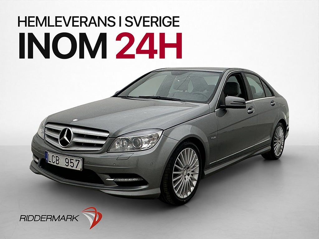Mercedes-Benz C AMG Skinn Sensorer Bluetooth