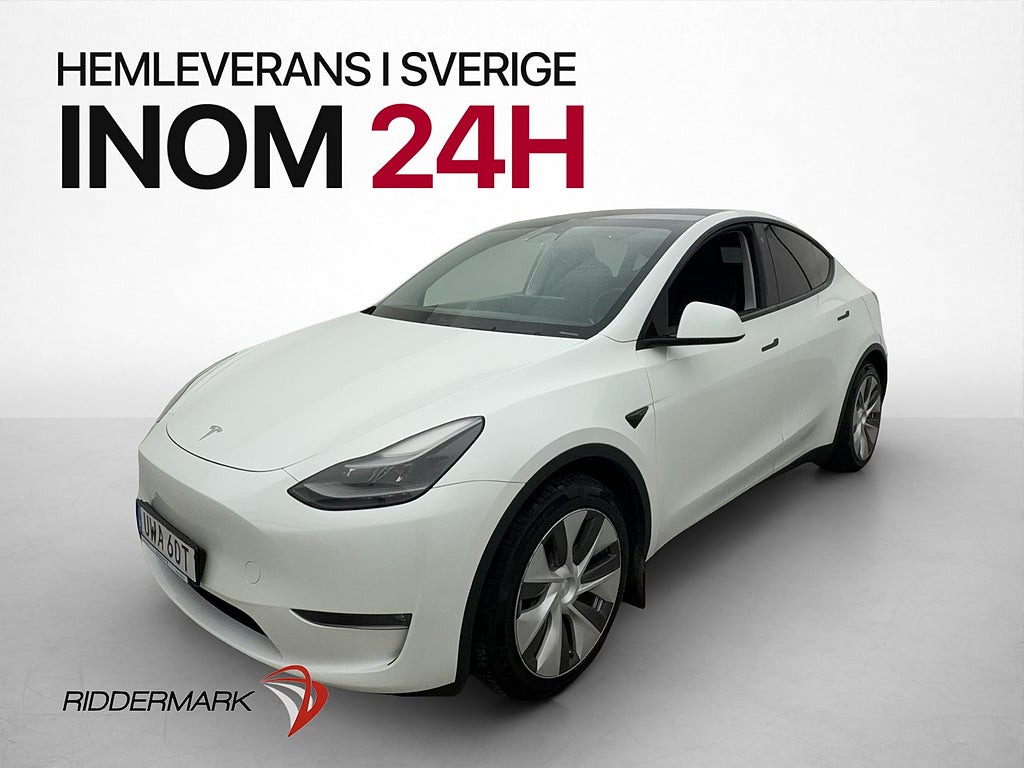 Tesla Model Y Long Range AWD Dragkrok Värmepump Autopilot