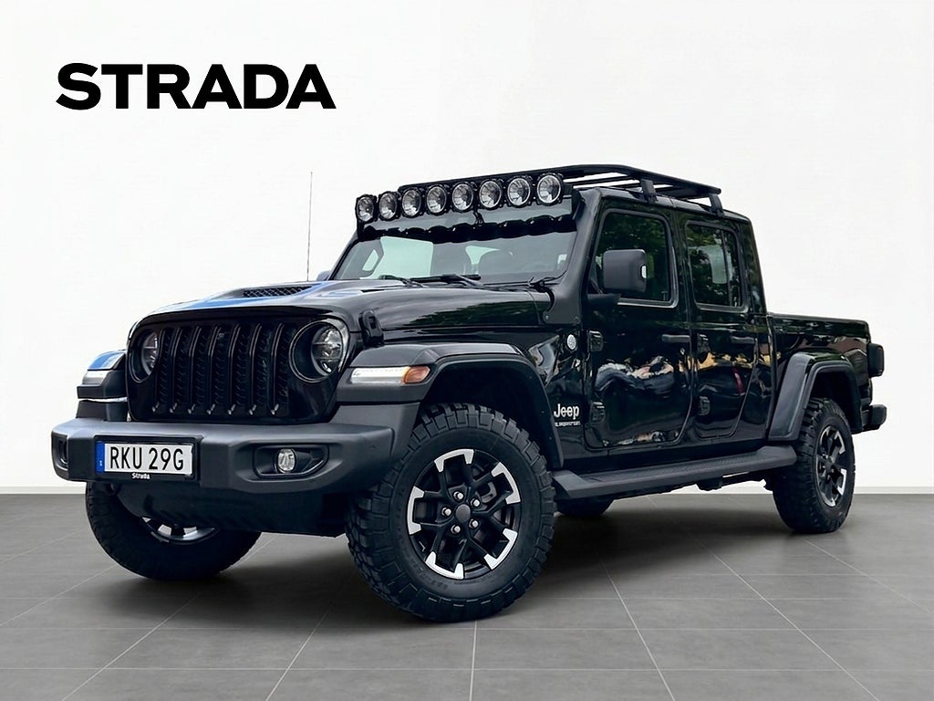 Jeep Gladiator 3.0 V6 Diesel 4WD Automat 264hk | 3 995:-/mån | SE UTR