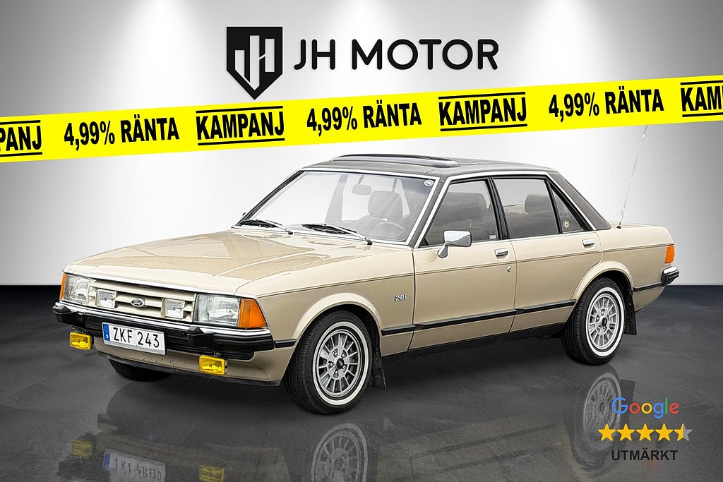 Ford Granada GLS 2.8i V6 Automat 160hk 