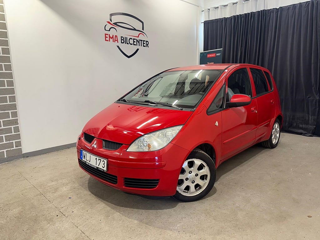 Mitsubishi Colt 1.3|nybesiktigad|sommar&vinterdäck