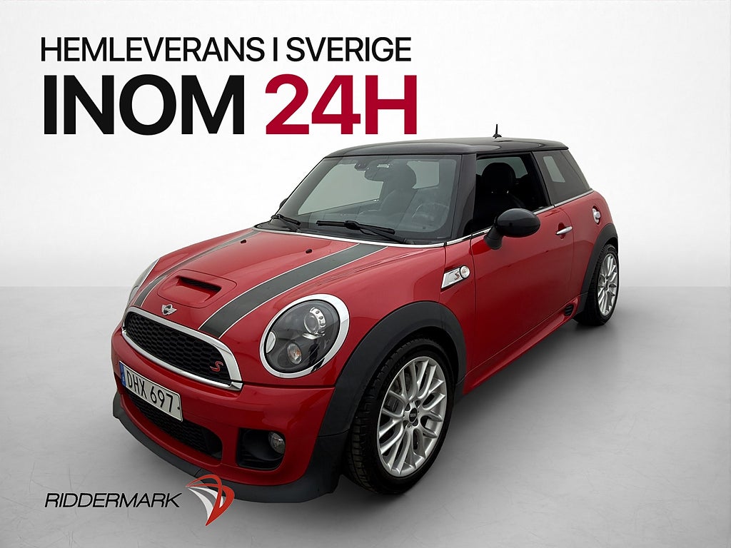 MINI Cooper S 184hk John Copper Works H/K Navi Skinn
