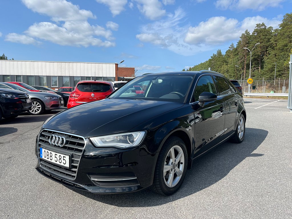 Audi A3 Sportback 1.2 TFSI 110hk 12500 mil Nyservad Euro 6