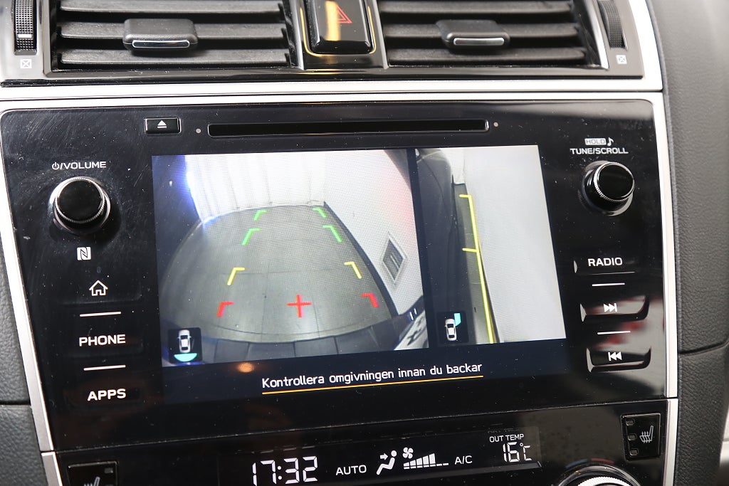 Subaru Outback 2,5i 175hk Ridge AWD Aut Skinn 1ägare Motorv Dragkrok 2018