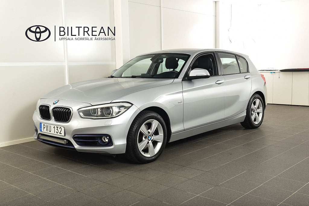 BMW 118d xDrive 5-dörrars Sport line Dragkrok Vinterhjul 150hk