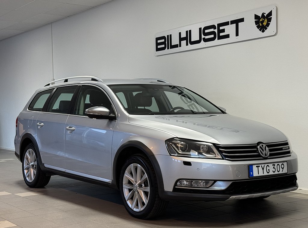 Volkswagen Passat Alltrack 2.0 TDI 4M DRAG VÄRMARE SKINN