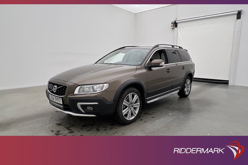 Volvo XC70 D4 AWD Summum VOC Värm Skinn Rattvärme En-brukare