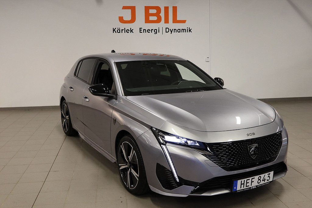 Peugeot 308 GT 1.2 PureTech 130hk Aut - BACKKAMERA