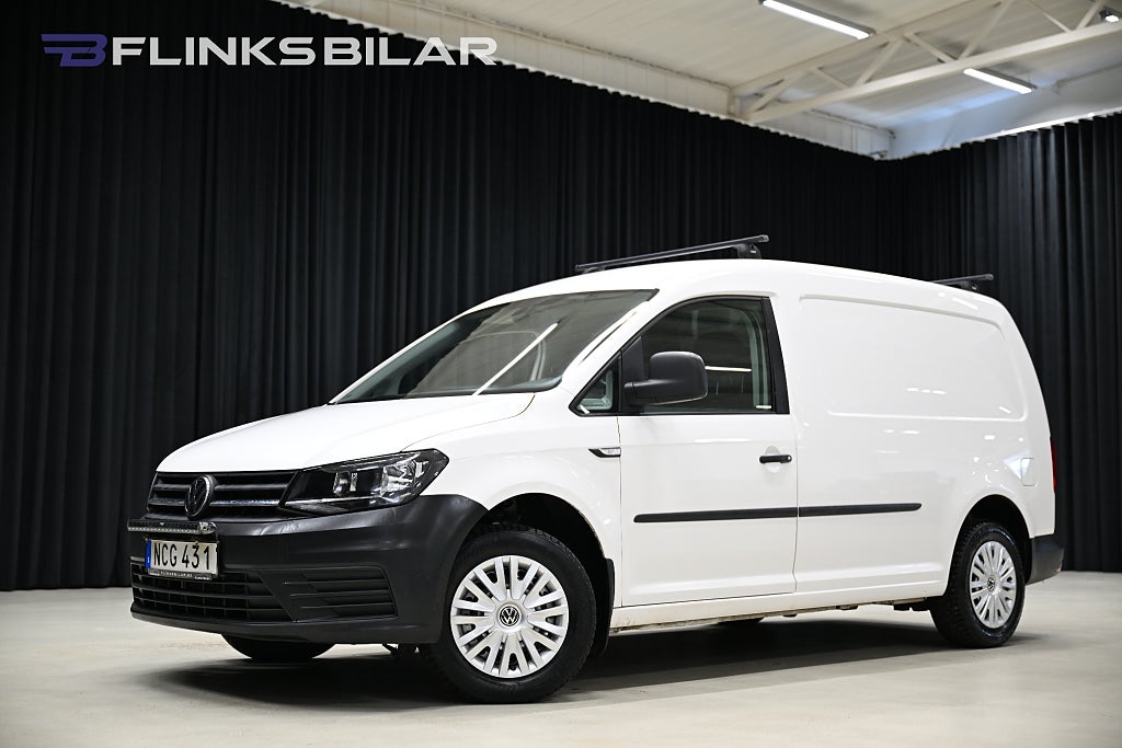 Volkswagen Caddy Maxi DSG 102HK Inredning|Drag|Värmare|PDC|NyKamrem|Leasbar