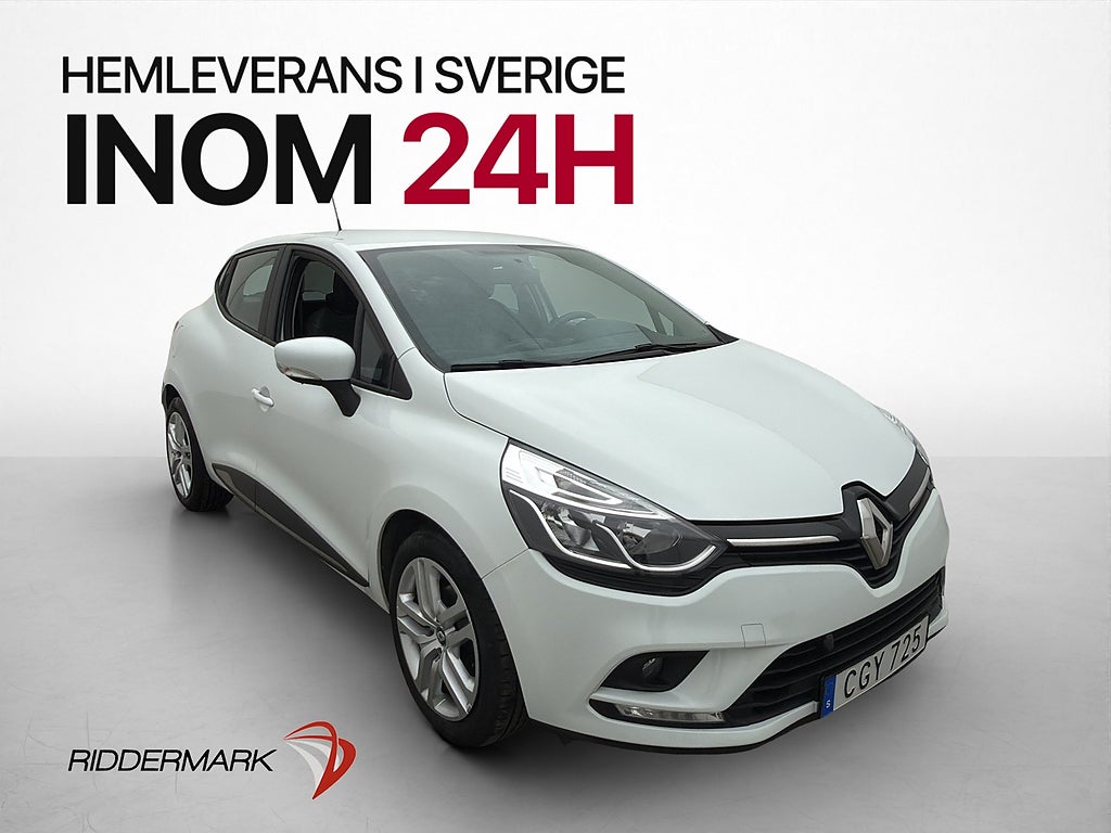 Renault Clio 1.2 73hk Navigation Farthållare Bluetooth