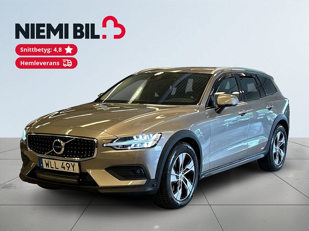 Volvo V60 Cross Country B4 AWD Advanced SoV/MoK/Rattvärme/Kamera/Nav/H-Kardon