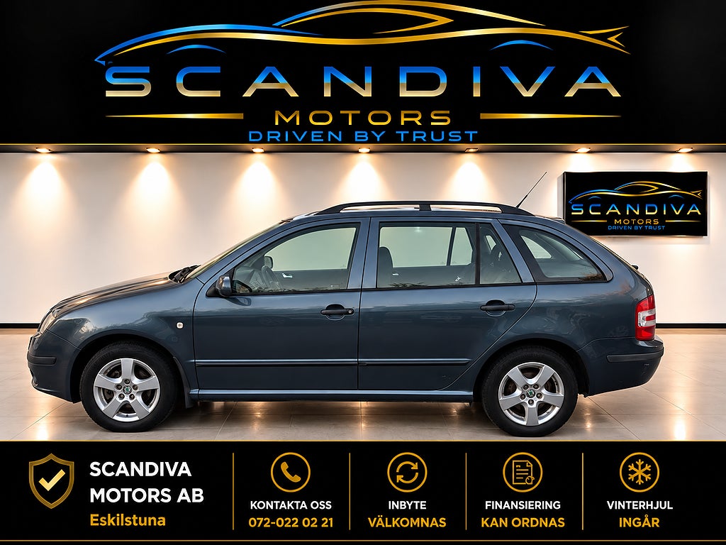 Skoda Fabia Škoda Fabia Kombi 1.2 64hk / Nyservad / BES