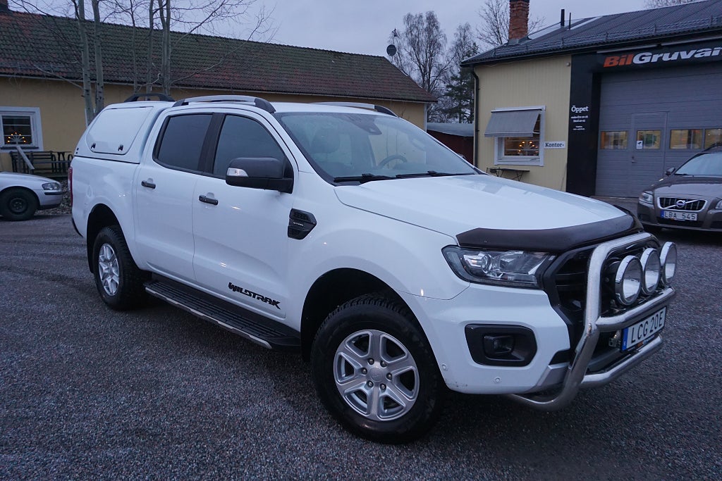 Ford ranger Wildtrak 2.0 Bi-Turbo 4x4 AUT/Värmare/Ny kamrem/Black Rhino/Moms