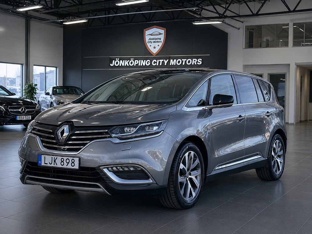 Renault Espace 1.6 dCi EDC Euro 6 Bakkamera Panorama tak Navi Drag