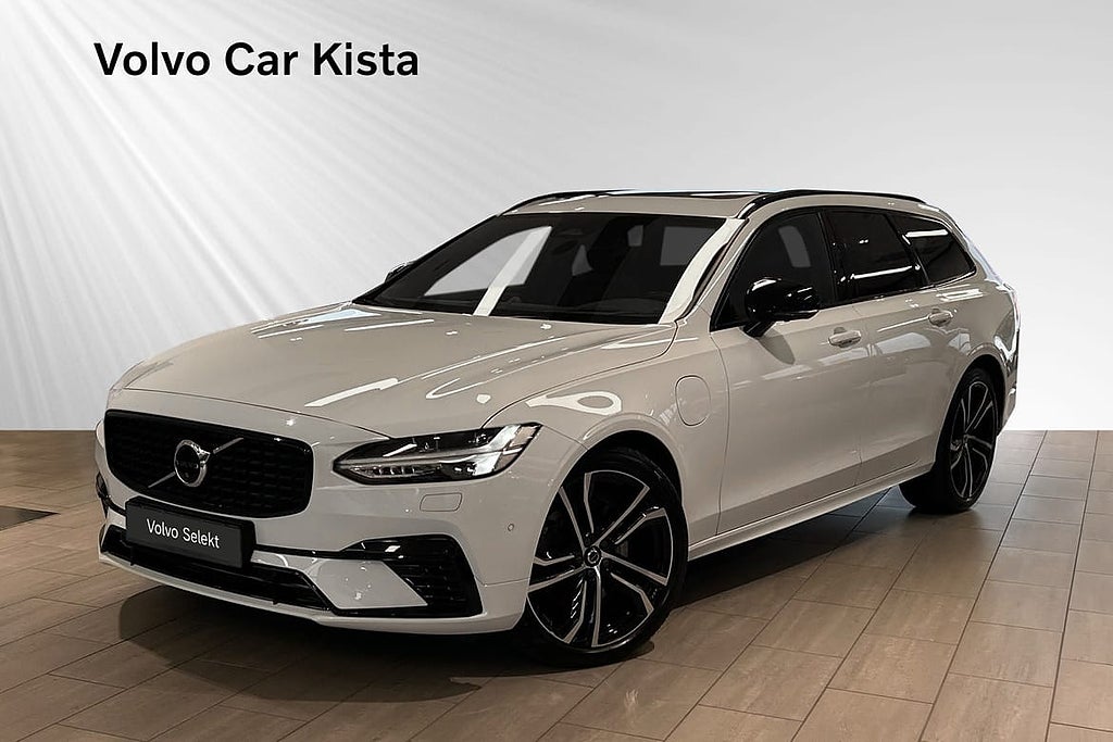 Volvo V90 Recharge T8 R-Design Pro Edition B/W Drag 360Kam