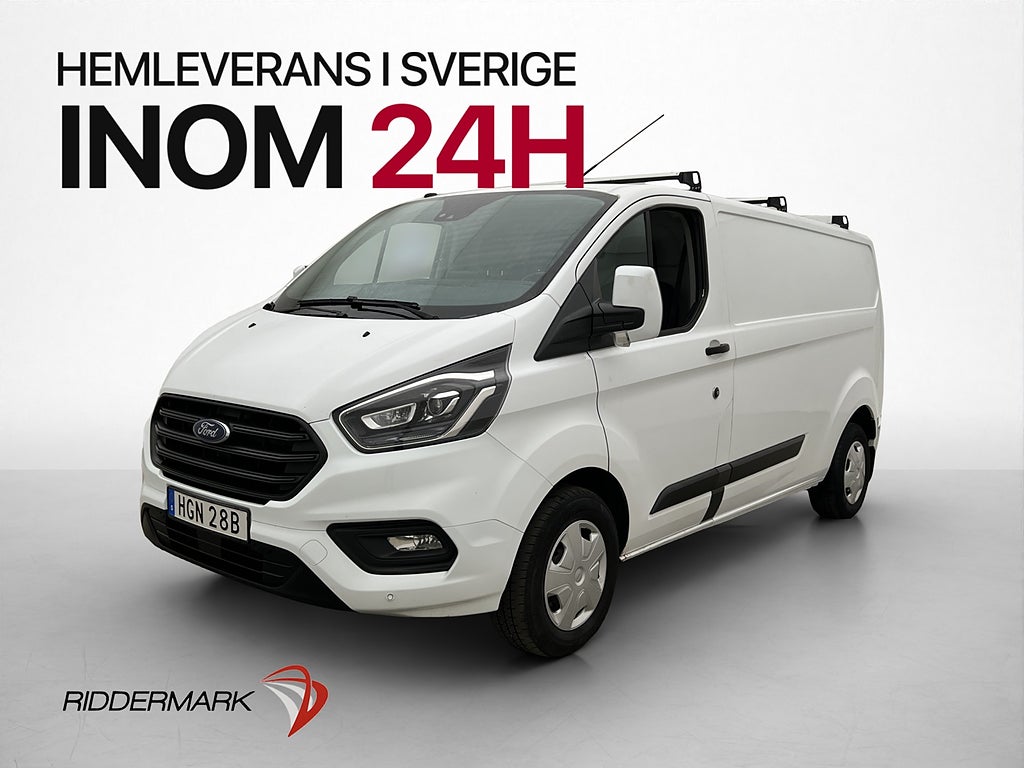 Ford transit-custom L2 Värmare Dragkrok PDC V-Inredd CARPLAY