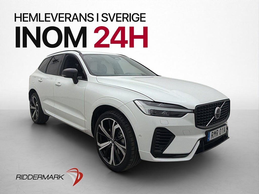 Volvo XC60 T6 AWD Plus Dark Drag Värmare Pano 360° Skinn H/K
