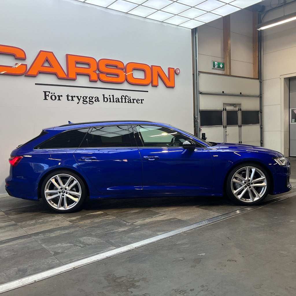 Audi A6 Avant 45 TFSI Q S-Line 360° Värmare Drag B&O Matrix