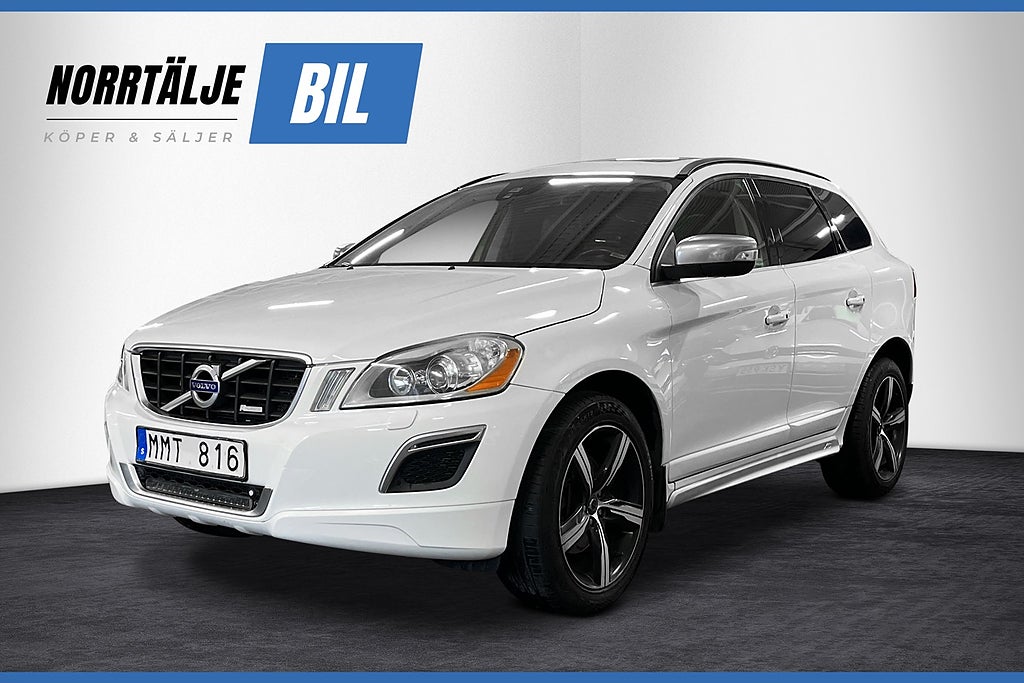 Volvo XC60 D4 163 HK AWD AUT R-DESIGN DRAG PANO NYSERV KAMREM BYTT