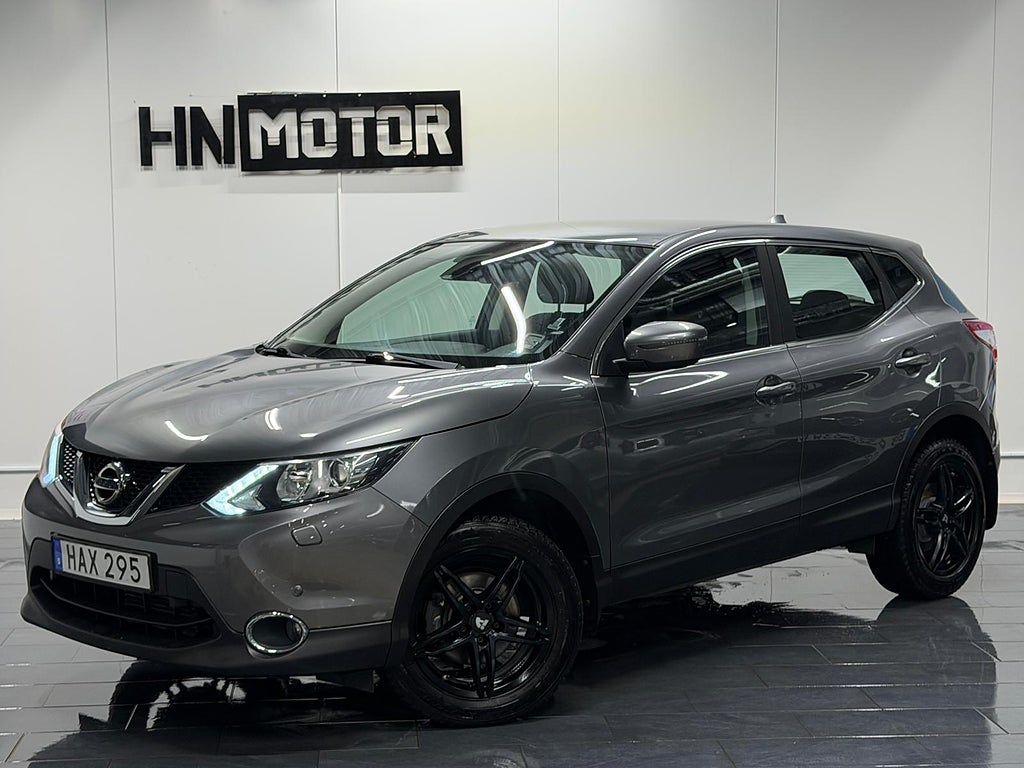 Nissan Qashqai 1.2 DIG-T Automat |1Ägare|LågMil|NAVI|BKam|NyServ|LågSkatt|