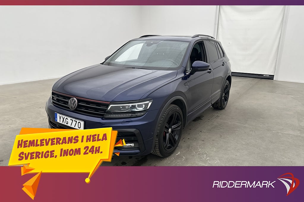 Volkswagen Tiguan GTS 240hk 4M R-Line Värmare Pano Cockpit