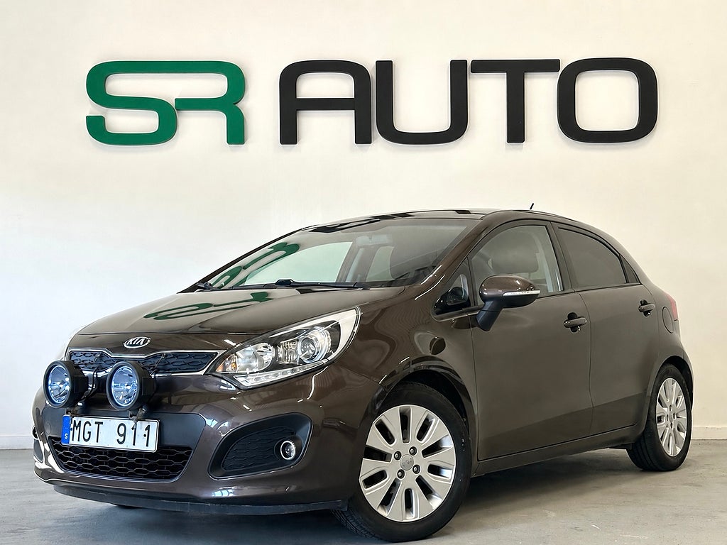Kia Rio 5-dörrar 1.2 CVVT | Kamkedja | Rattvärme | SoV-Hjul