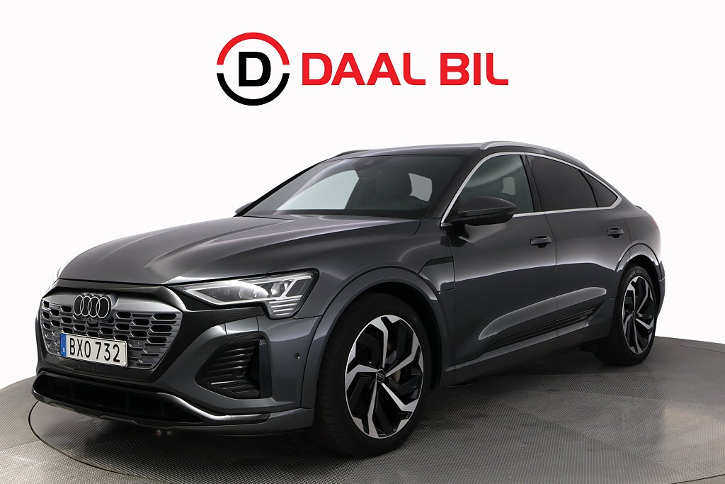 Audi q8-e-tron SB 55 QUATTRO 408HK S-LINE PANO LUFTFJÄD B&O® 3D-VIEW
