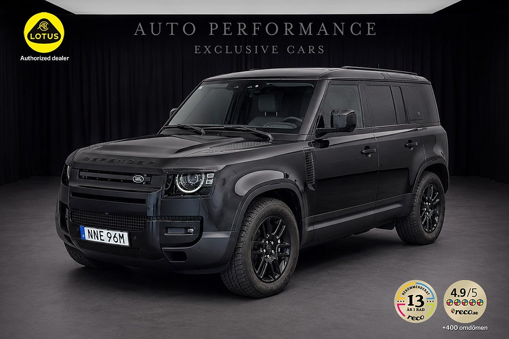 Land Rover Defender 110 P300e PHEV Panorama / Hemleverans /