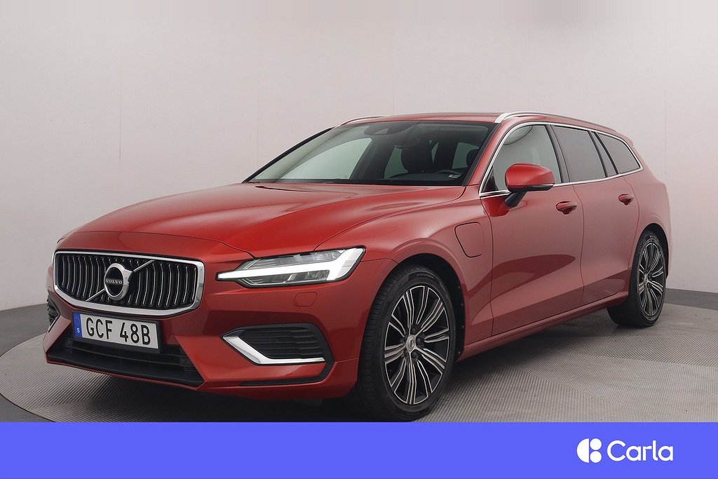 Volvo V60 T8 AWD Inscription Pano Orrefors Läder BLIS V-hjul