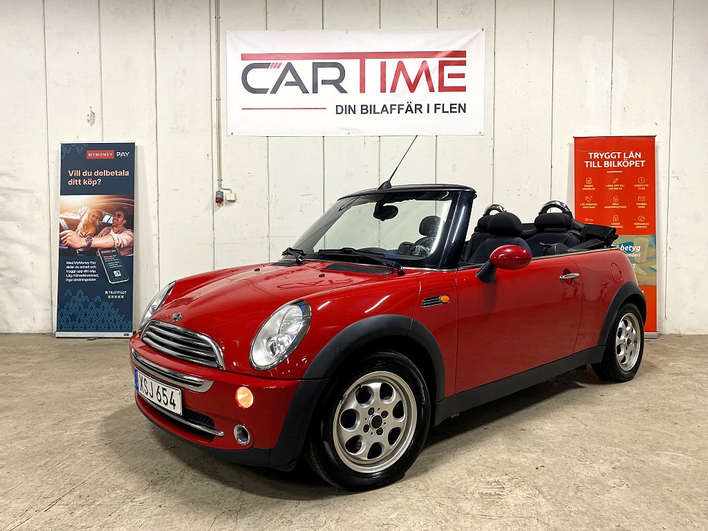 MINI Cooper Convertible Pepper / Endast 12 900 MIL / Nybesiktad