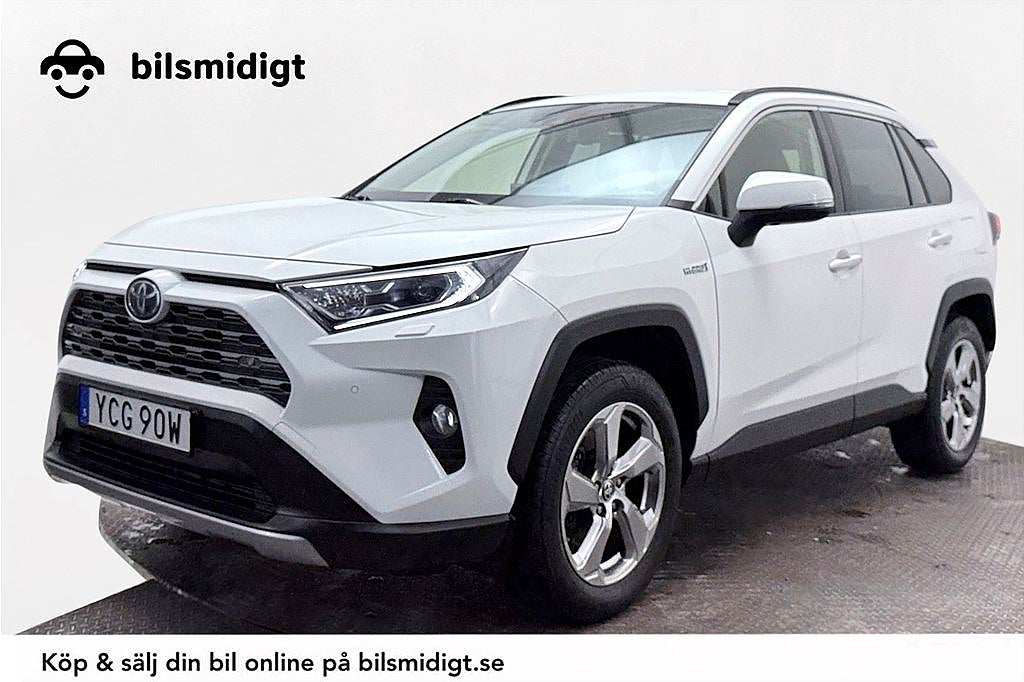 Toyota RAV4 Hybrid AWD Executive Drag Kamera Keyless LED Kamkedja 222hk