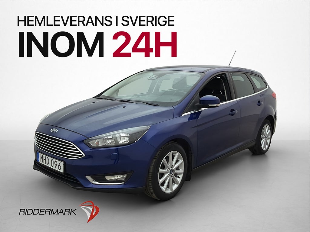 Ford Focus Kombi 1.0 EcoBoost 100hk Titanium P-Sensorer