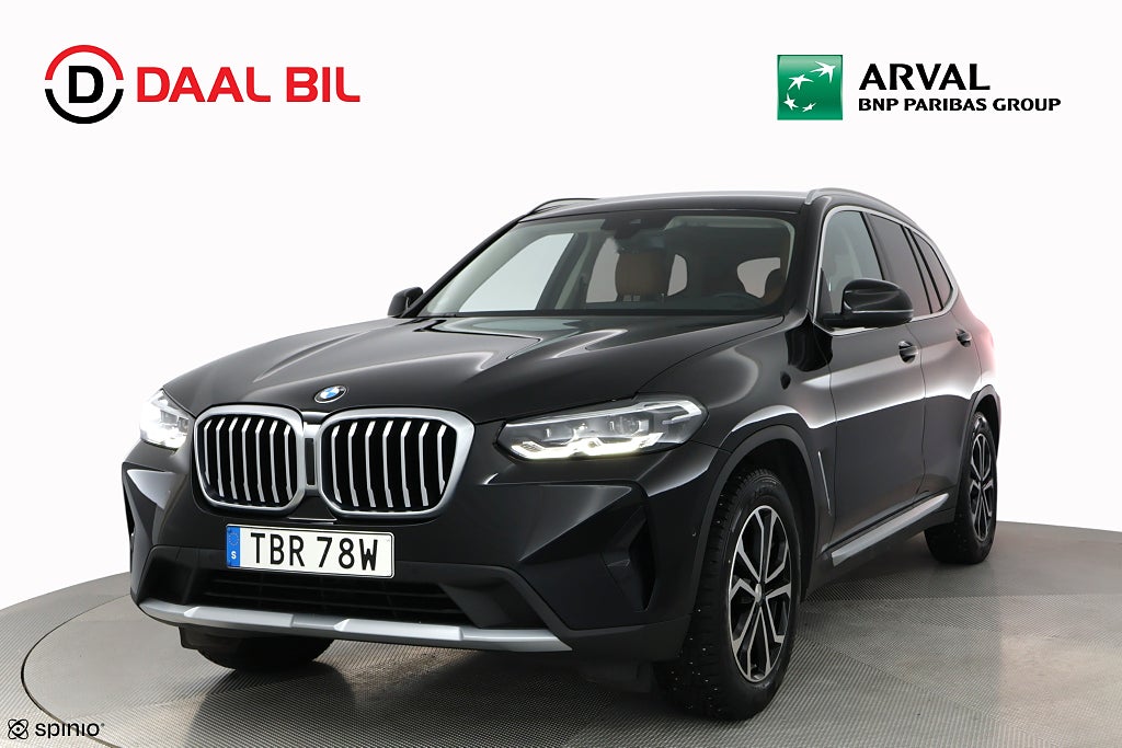 BMW X3 xDrive20d 190HK DRAG SKINN NAVI B-KAM P-VÄRM COCKPIT