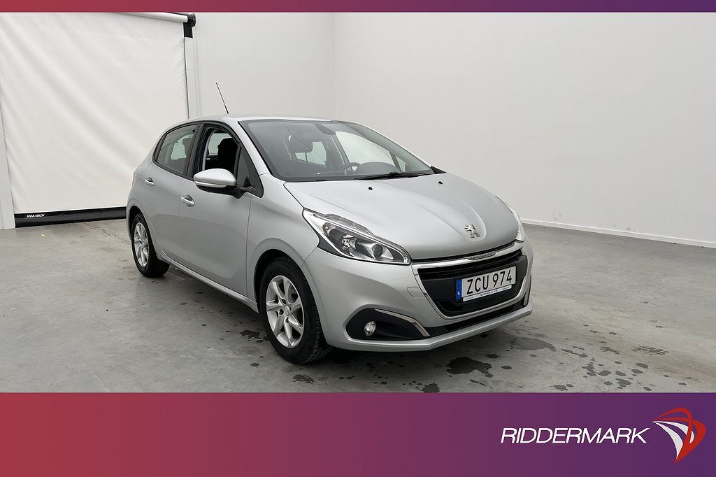 Peugeot 208 1.2 VTi 82hk Active En-brukare 0,45L/mil