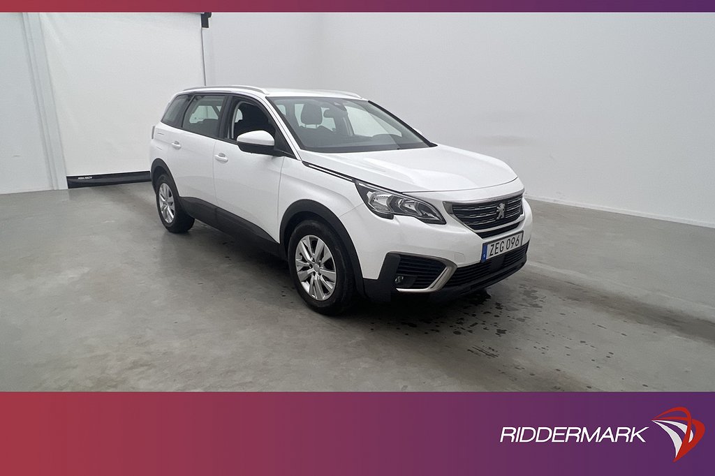 Peugeot 5008 1.2 130hk Active 7-sits Sensorer Drag