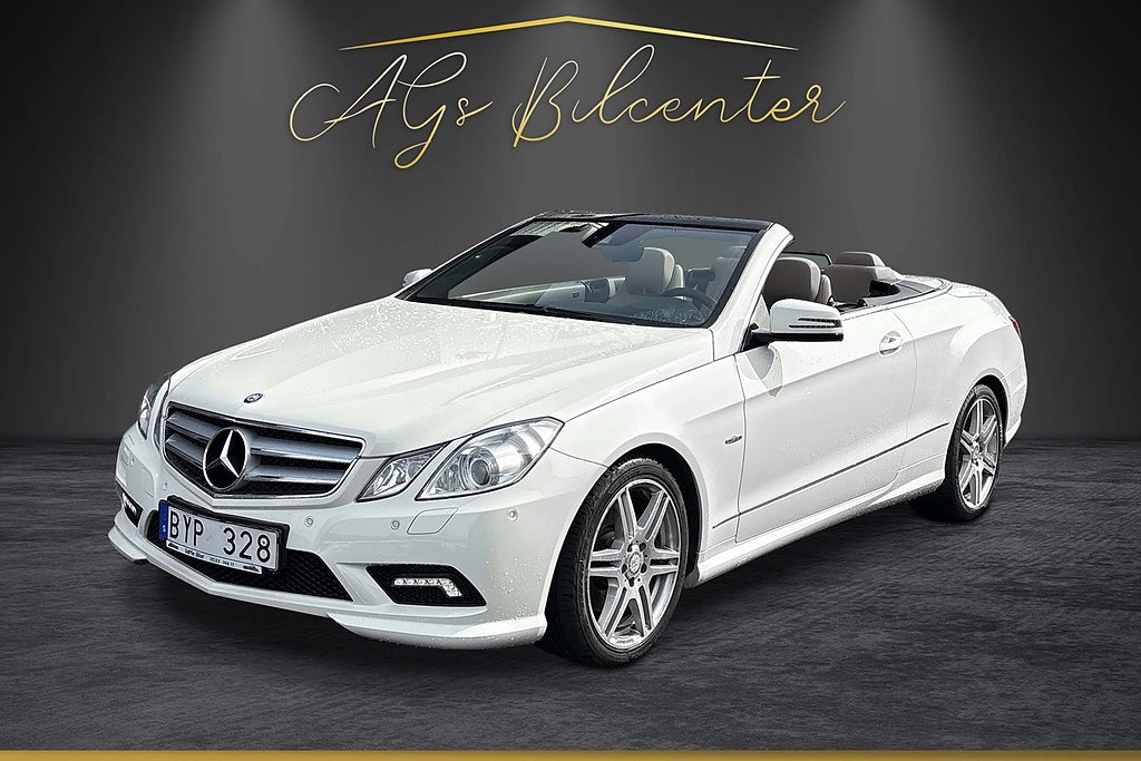Mercedes-Benz E 200 Cabriolet CGI BlueEFFICIENCY AMG Sport Euro 5